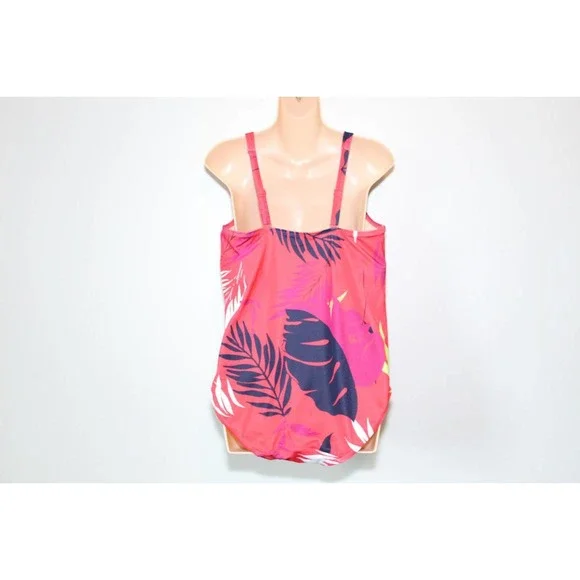 Swim by Cacique No-Wire Twist-Knot Swim One Piece Swimsuit Womens Size 14 H14777 - Picture 5 of 9